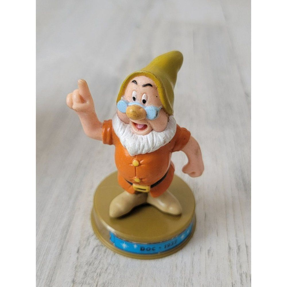 Disney McDonald's‎ doc seven dwarfs 2002 toy figure